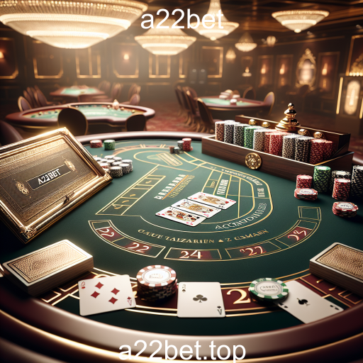 Baccarat: A Elegância e Emoção dos Cassinos no a22bet