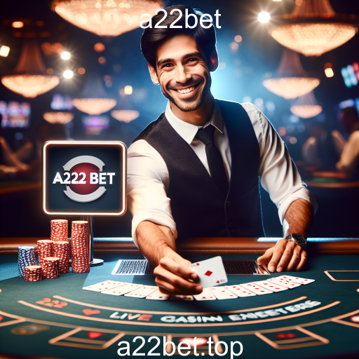Descubra a Emoção do Cassino Ao Vivo no a22bet